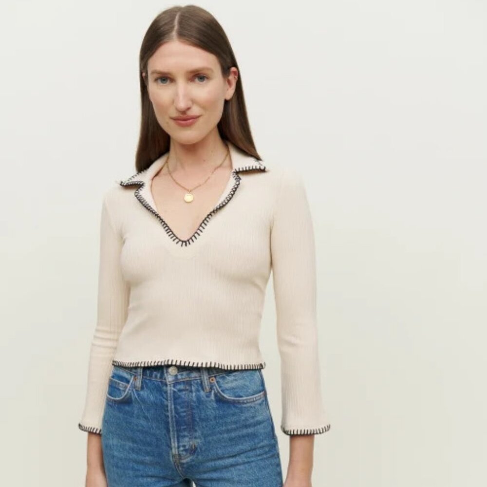 Reformation Nolen Knit Top - Size S - NWT